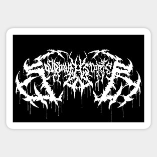 Sourdough Starter - Death Metal Logo Sticker